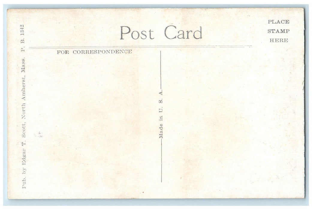 c1940's College Hall Smith College Northampton Massachusetts MA Postcard