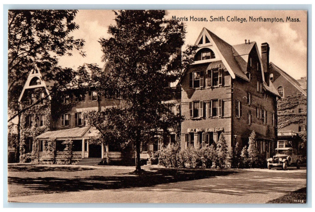 c1940's Morris House Smith College Northampton Massachusetts MA Postcard