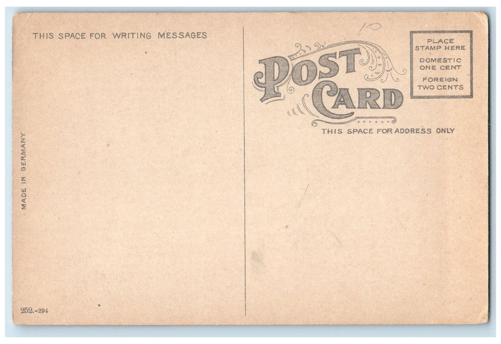 c1950 Cathedral Of Immaculate Conception Roman Catholic Tower Albany NY Postcard