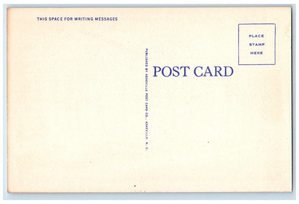 c1940's Greene County Court House Greeneville Tennessee TN Vintage Postcard