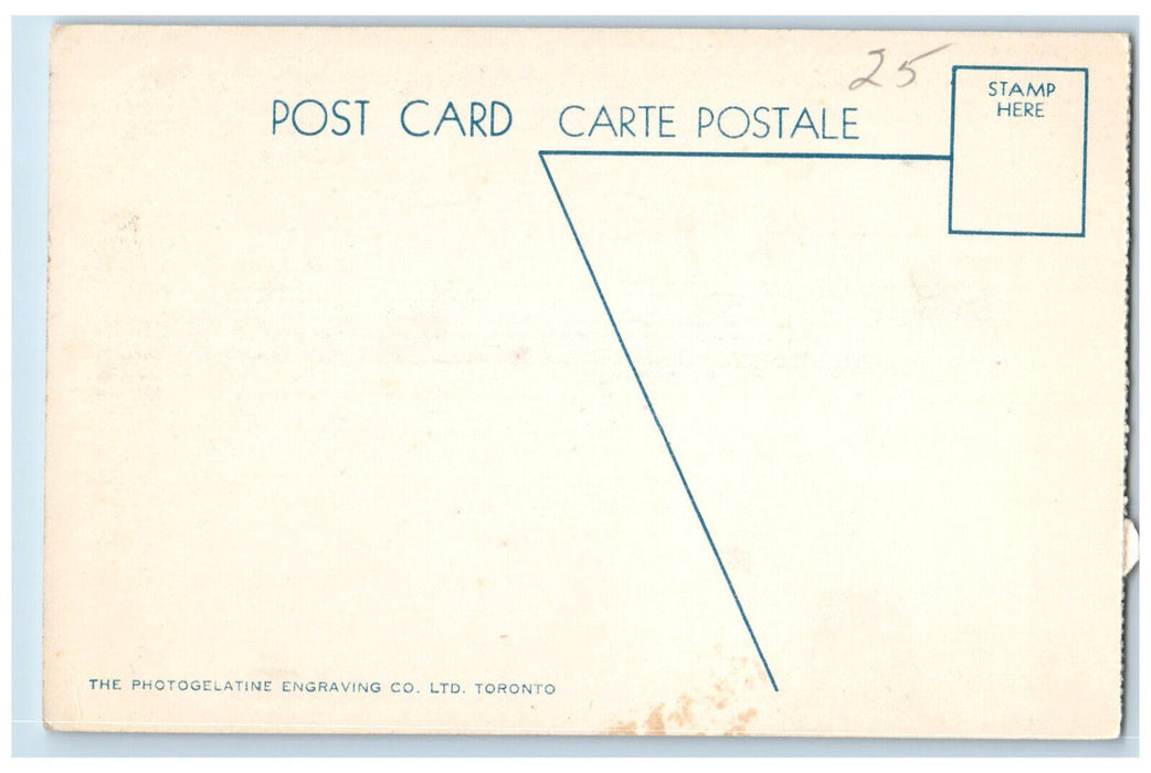 c1950's The Memorial Tower North West Arm Halifax Nova Scotia Canada Postcard