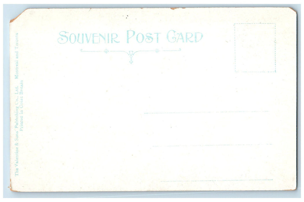 c1905 William Street Yarmouth Nova Scotia Canada Unposted Antique Postcard