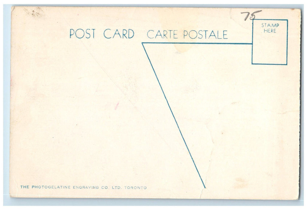 c1950's Boating Scene North West Arm Halifax Nova Scotia Canada Postcard