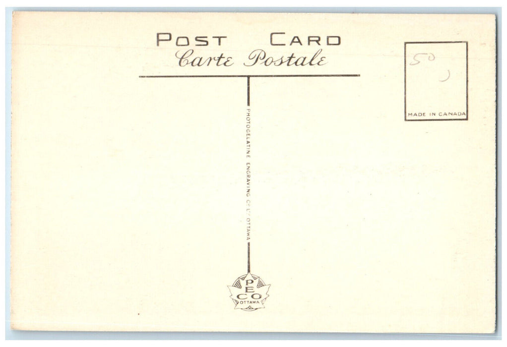 c1940's Cape Blomidon "Land of Evangeline" Nova Scotia Canada Postcard