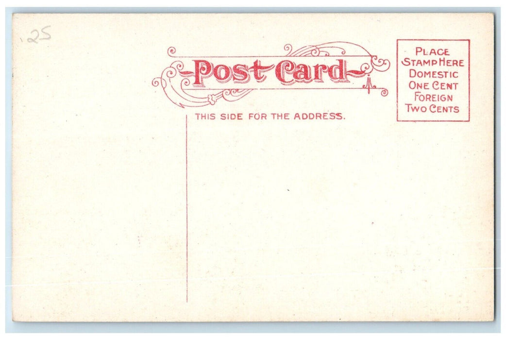 c1910 Creighton University Exterior Building School Omaha Nebraska NE Postcard