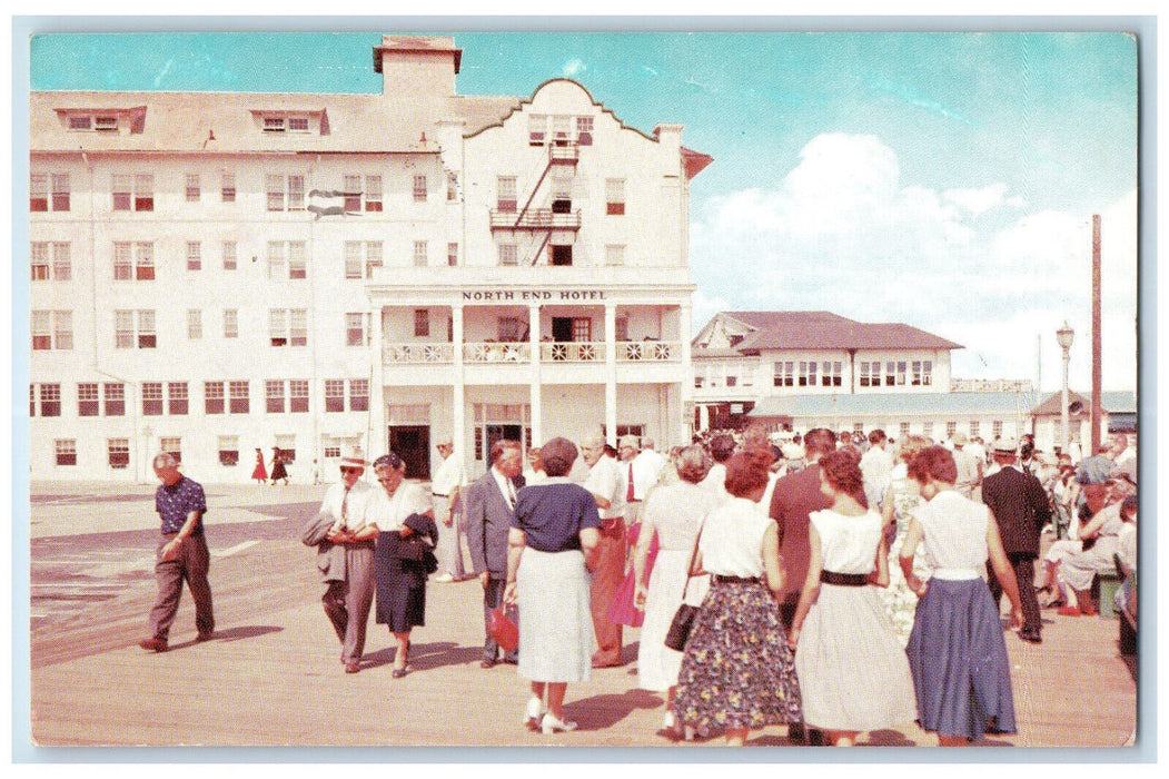 1966 Convention at the North End Hotel Ocean Grove New Jersey NJ Postcard