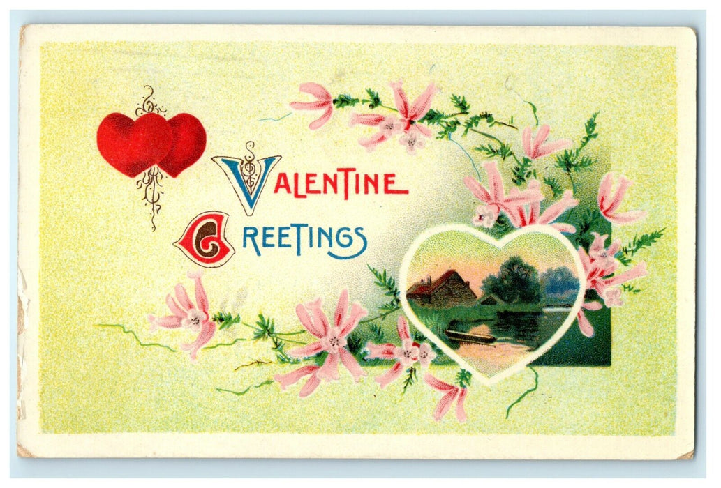 1913 Valentine Winsch Back Cottage Farm Minneapolis Minnesota MN Postcard