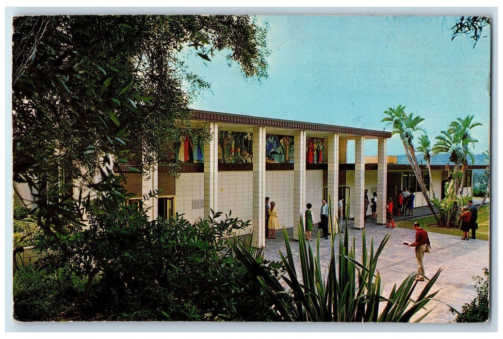 1975 Ellen Porter Hall Of Fine Arts Westmont College Santa Barbara CA Postcard