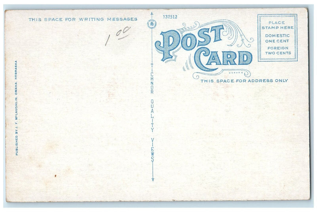 c1920s Immanuel Hospital 34th And Meredith Omaha Nebraska NE Unposted Postcard