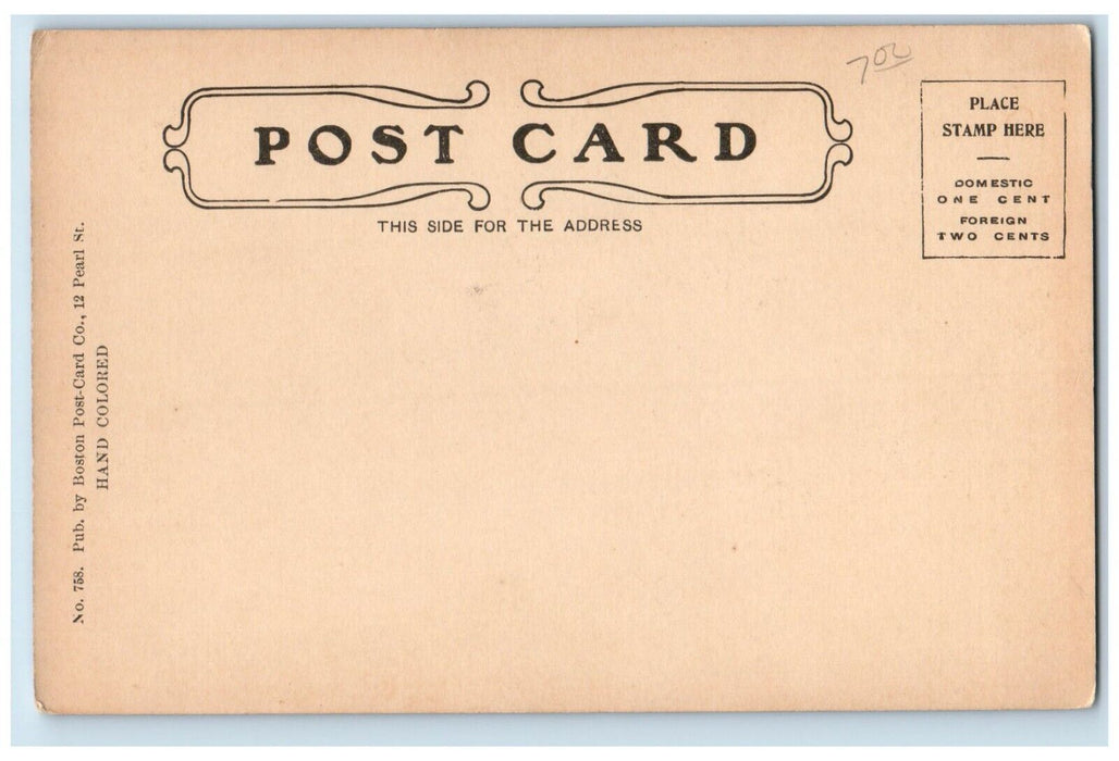 c1905 ST. John's Episcopal Chruch Jamaica Plain Massachusetts MA Postcard