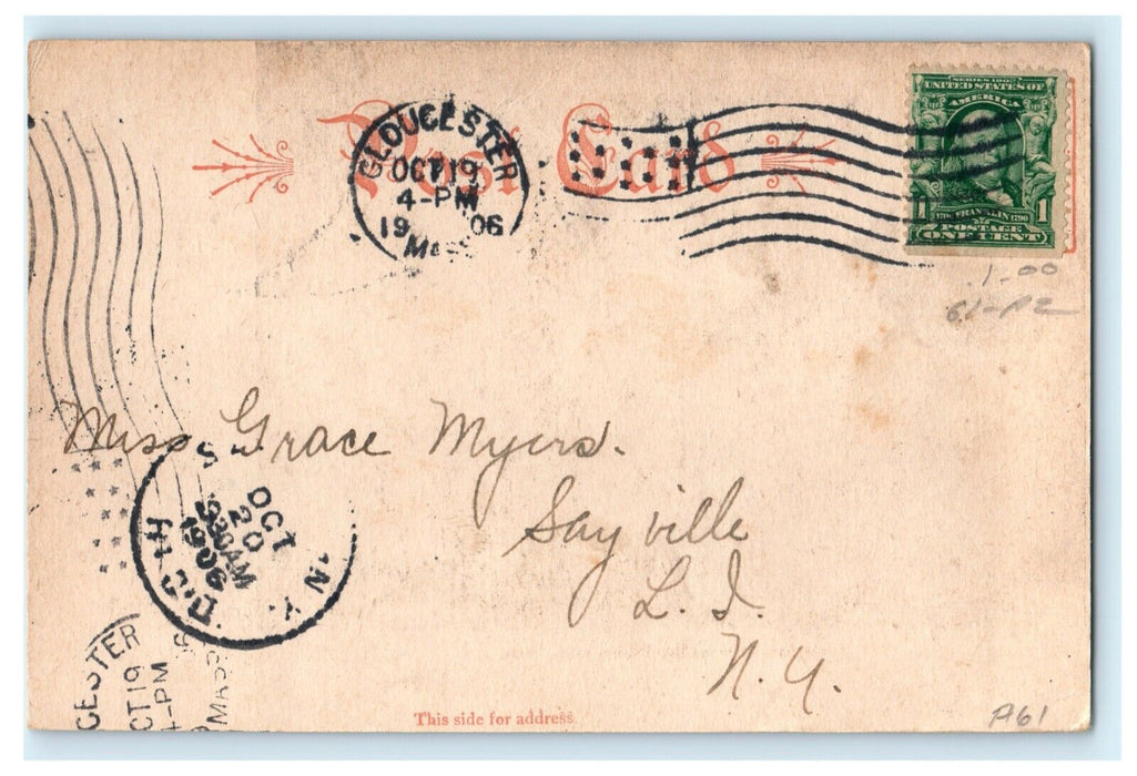1906 Annisquam Willows Road, Gloucester, Massachusetts MA Postcard