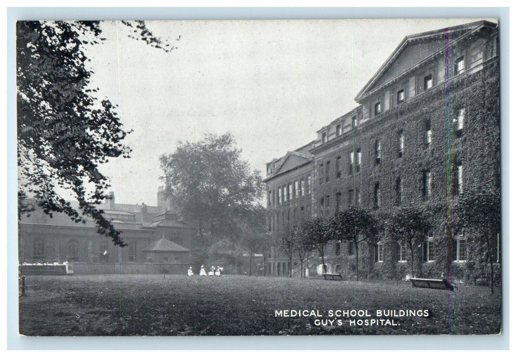 Medical School Buildings Guy's Hospital London United Kingdom UK Postcard