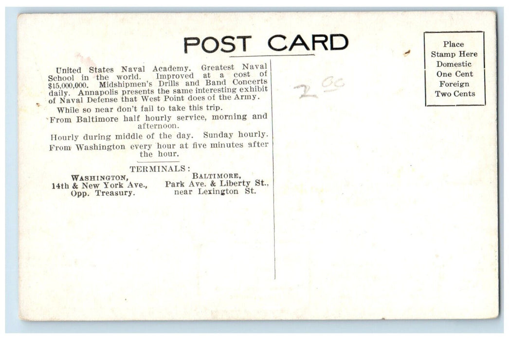 c1910 Views US Naval Academy Multi-View Annapolis Maryland MD Vintage Postcard