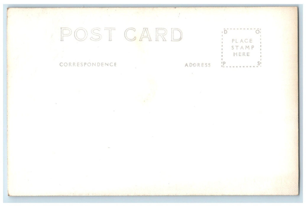 c1925 Lighthouse Lake Superior View Copper Harbor MI RPPC Photo Postcard
