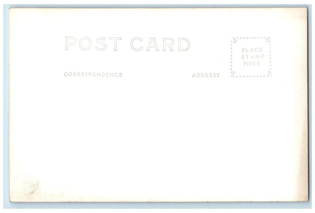 c1925 Brockway Mountain View Of Copper Harbor Michigan MI  RPPC Photo Postcard