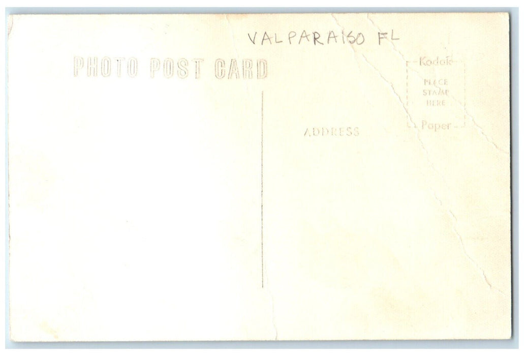 c1950's Valparaiso Inn Hotel Florida FL RPPC Photo Unposted Postcard