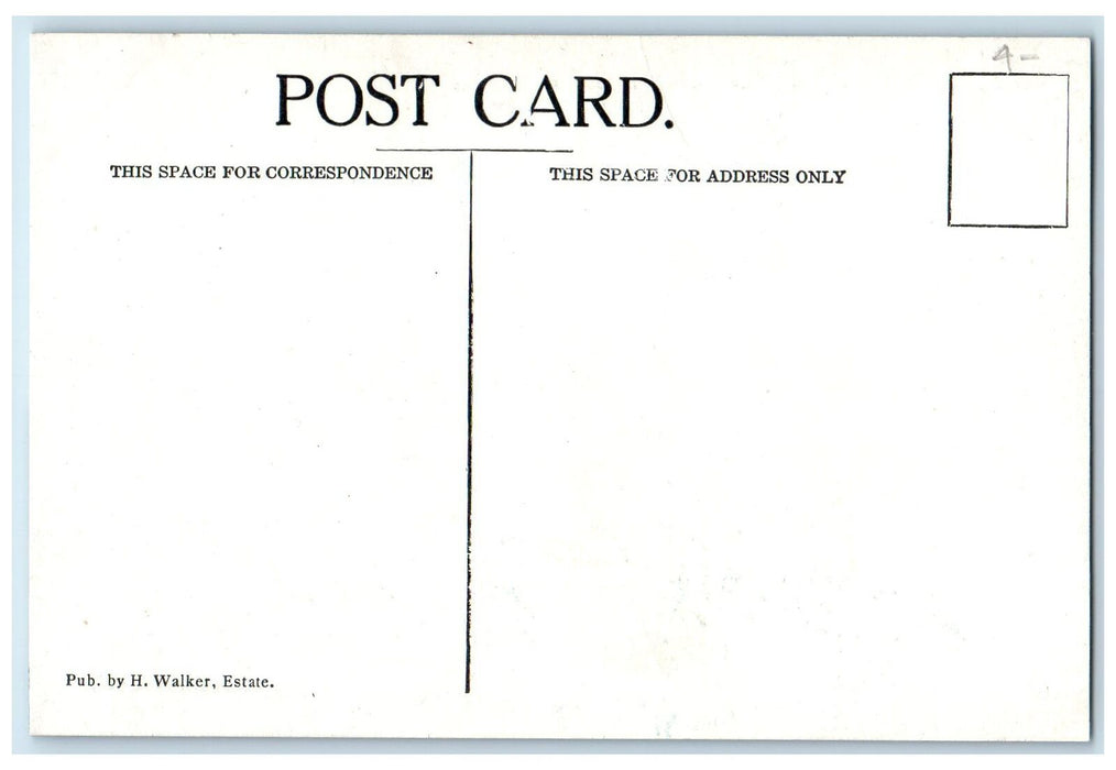c1950 Johnson Park Algonquin View Building Ground Fountain Buffalo NY Postcard
