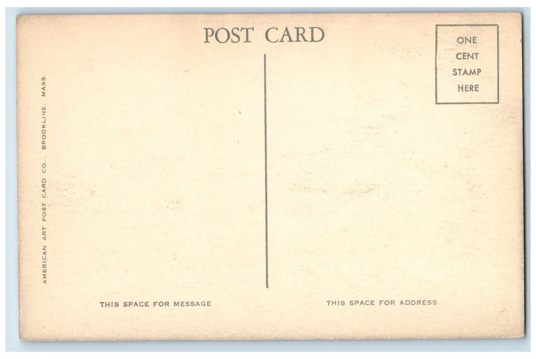 c1910's Post Office Building Ipswich Massachusetts MA Unposted Antique Postcard