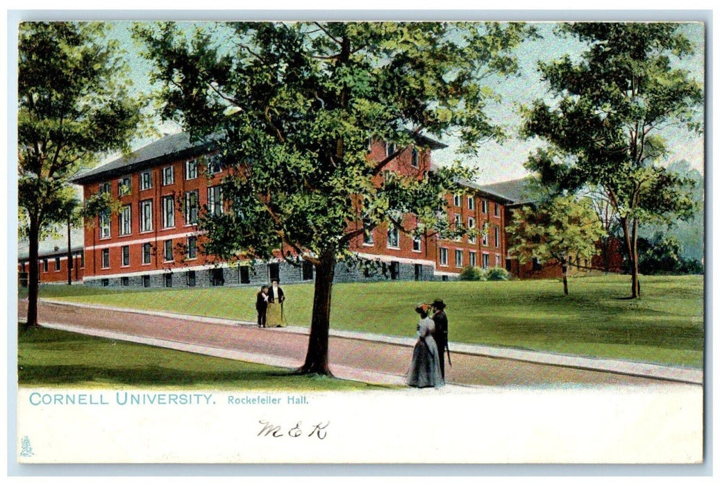 c1905 Rockefeller Hall Cornell University Raphael Tuck & Sons New York Postcard