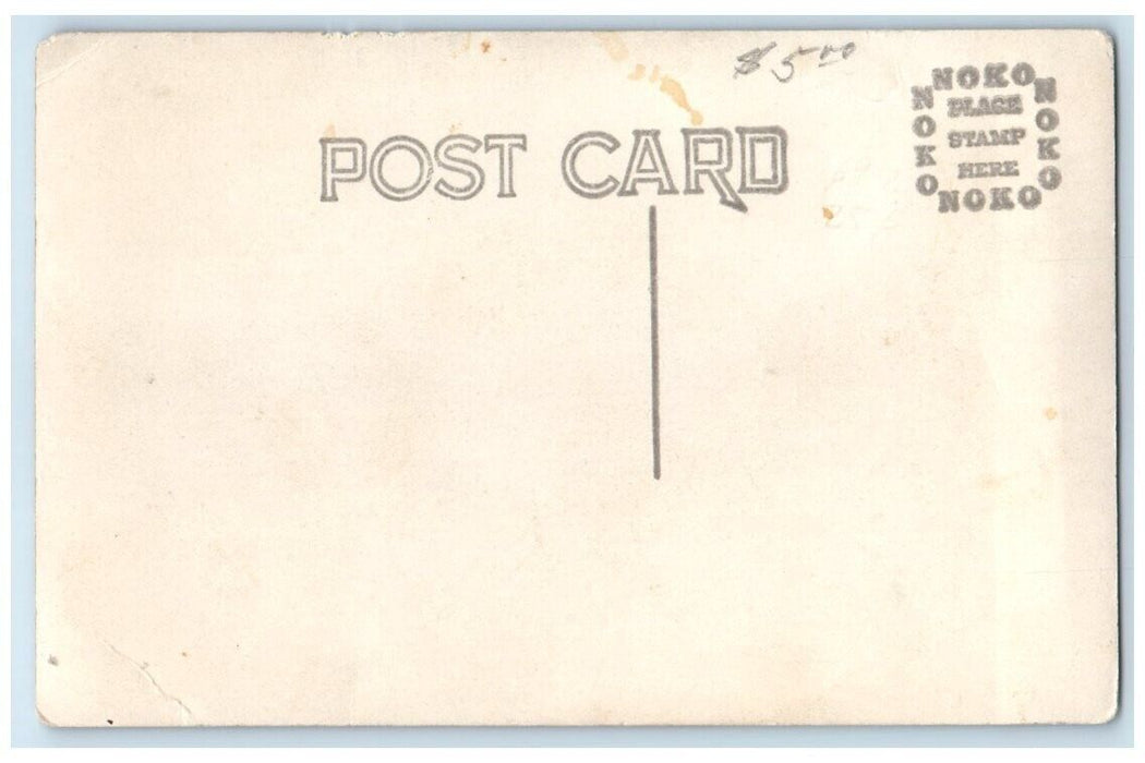 c1917 Garden Of The West Fred K. Jella Ft. Dodge Kansas KS RPPC Photo Postcard