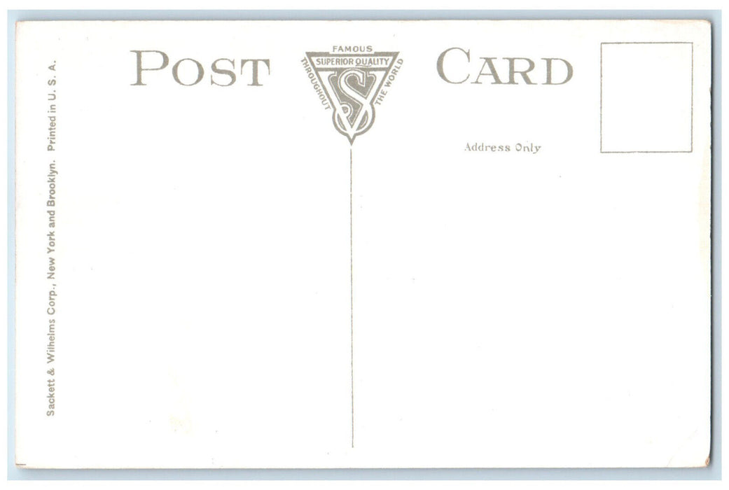 c1920's Army First Arrivals at Camp Camp Devens Ayer Massachusetts MA Postcard