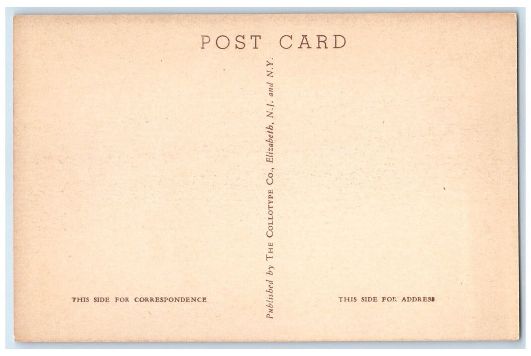 c1940 Deer Hill Reservation West Cummington Massachusetts Linen Vintage Postcard