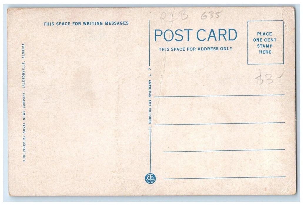 c1920 Cohen Brothers Big Store St. James Building Jacksonville Florida Postcard