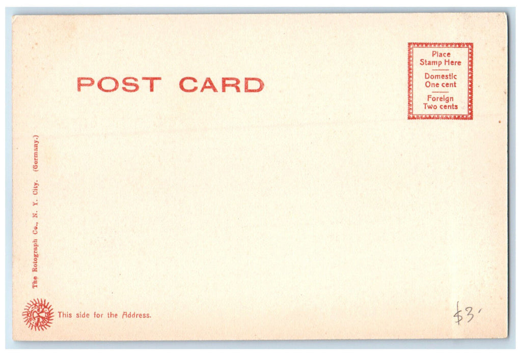c1905 Sigma Phi Fraternity Lodge Ithaca New York NY Antique Unposted Postcard
