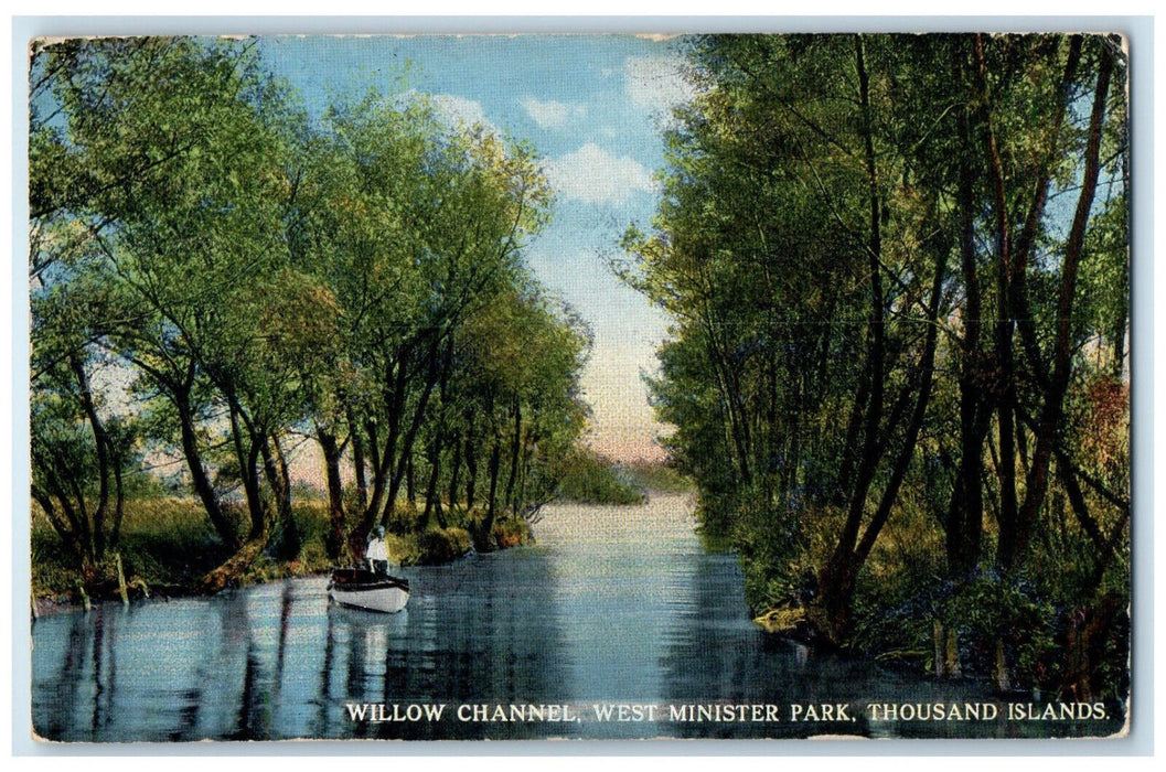 c1910 West Minster Park Thousand Islands Alexandria Bay New York NY Postcard