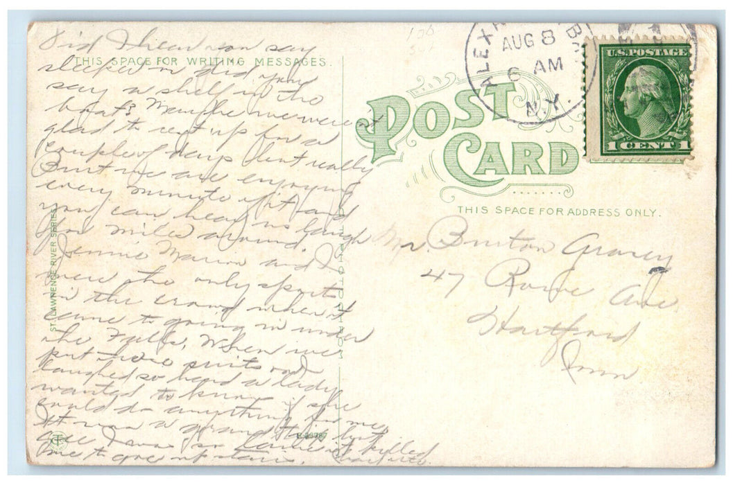 c1910 West Minster Park Thousand Islands Alexandria Bay New York NY Postcard