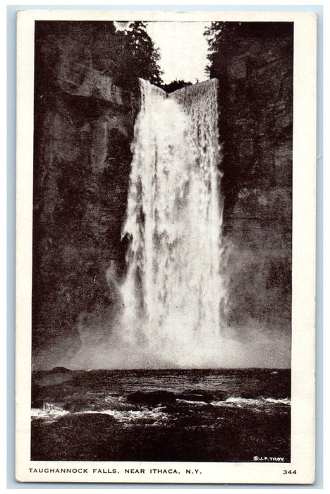 c1930's Taughannock Falls Near Ithaca New York NY Unposted Postcard