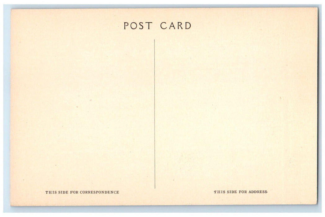 c1940's Morgan Hall and Baker Library Harvard University Cambridge MA Postcard