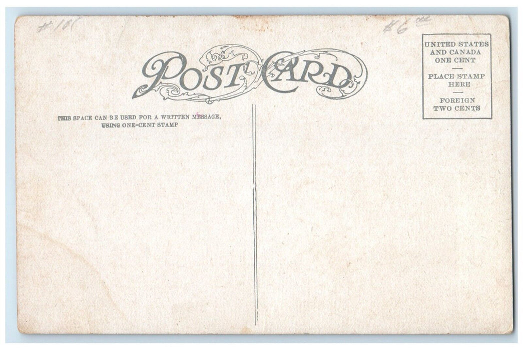 c1910's View Of Eastman Hotel Building Hot Springs Arkansas AR Vintage Postcard