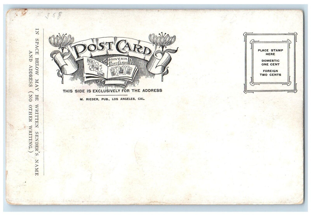 The Burning Of Lincoln School And Metropolitan Temple San Francisco CA Postcard