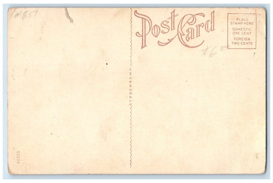 c1920 Poyntz Avenue Looking East Exterior Building Manhattan Kansas KS Postcard