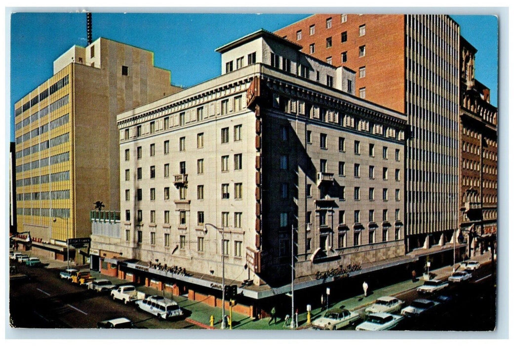 1965 Hotel San Carlos Building Cars Phoenix Arizona AZ Posted Vintage Postcard