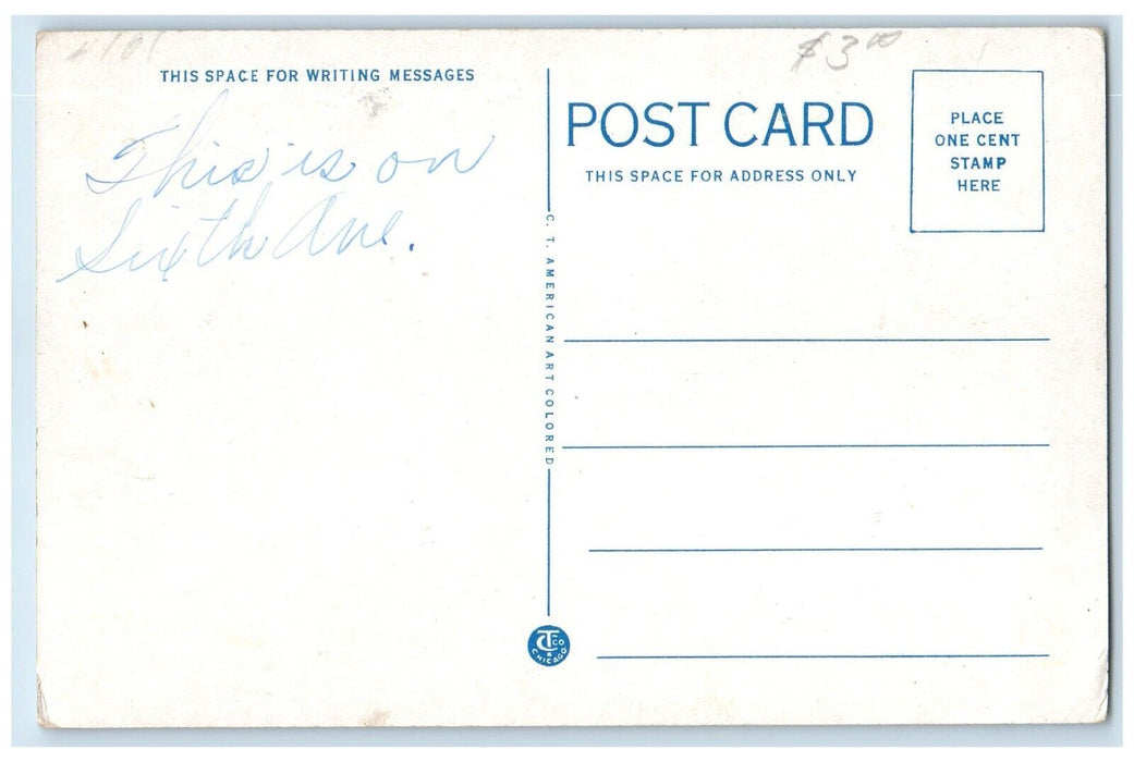 c1920 Exterior View Southwestern Protestant Hospital Dodge City Kansas Postcard