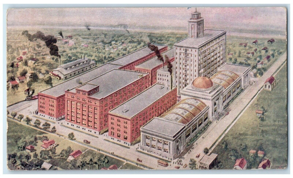 1911 The JR Watkins Medical Company Winona MN Plant Laboratories Posted Postcard