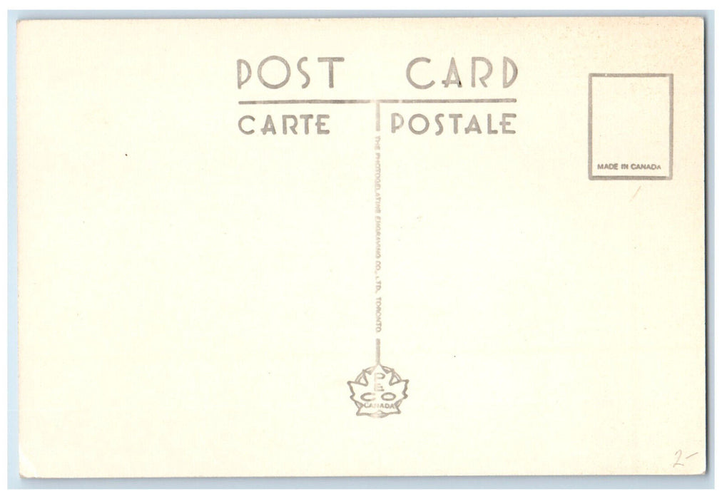 c1950's Car Ferry "Abegweit" Cape Tormentine New Brunswick Canada Postcard