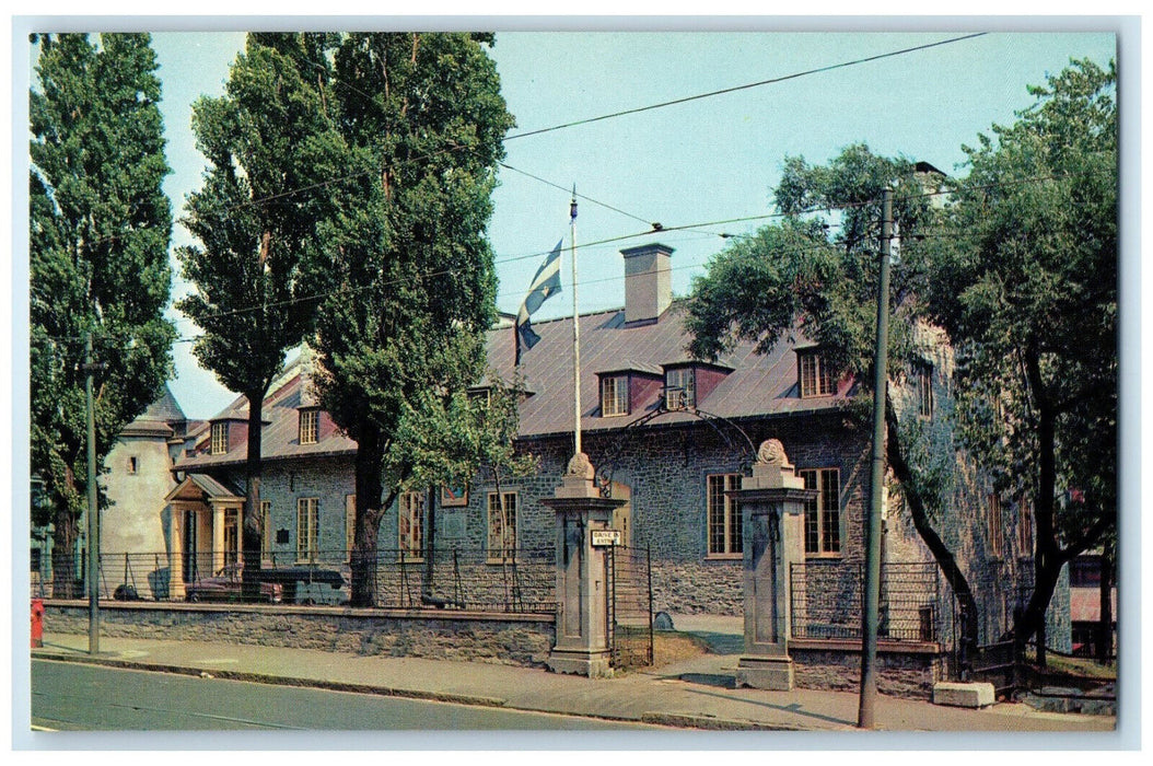 c1950's Chateau De Ramezay Montreal Quebec Canada Vintage Unposted Postcard