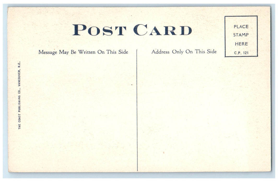 c1950's Fraser River Bridge New Westminster British Columbia Canada Postcard