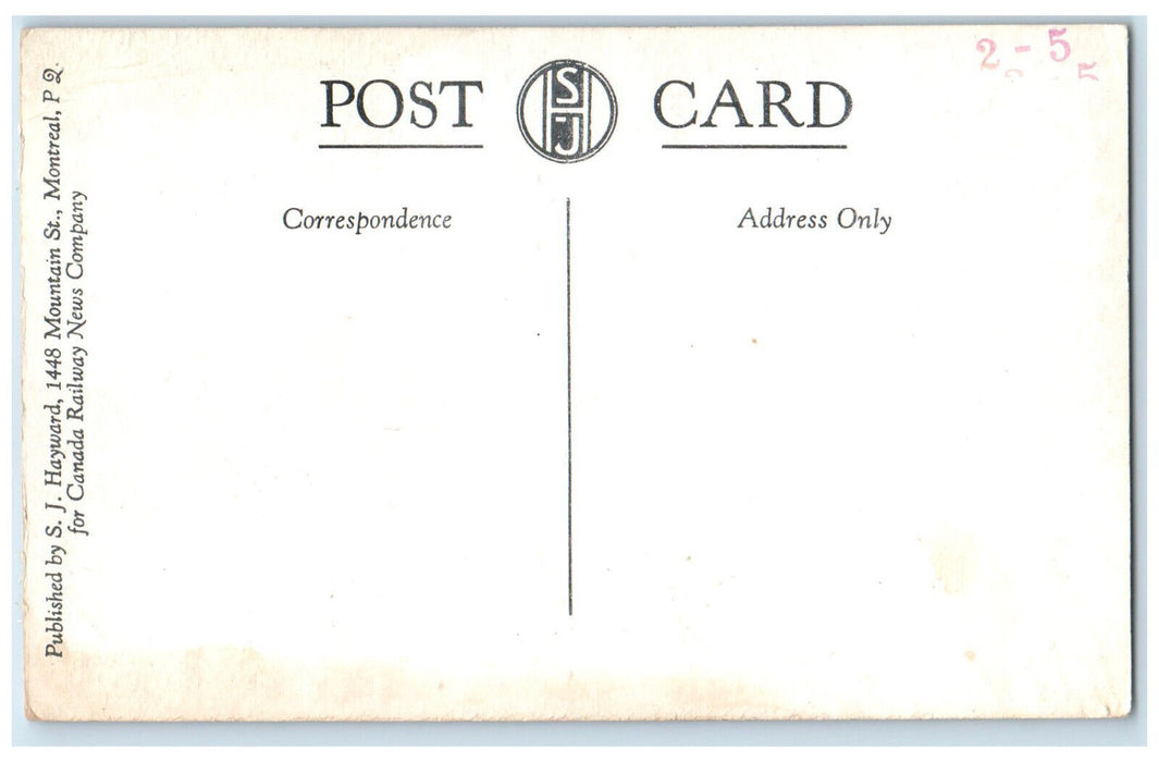 c1940's Boldt Castle Thousand Islands Canada Vintage Unposted Postcard