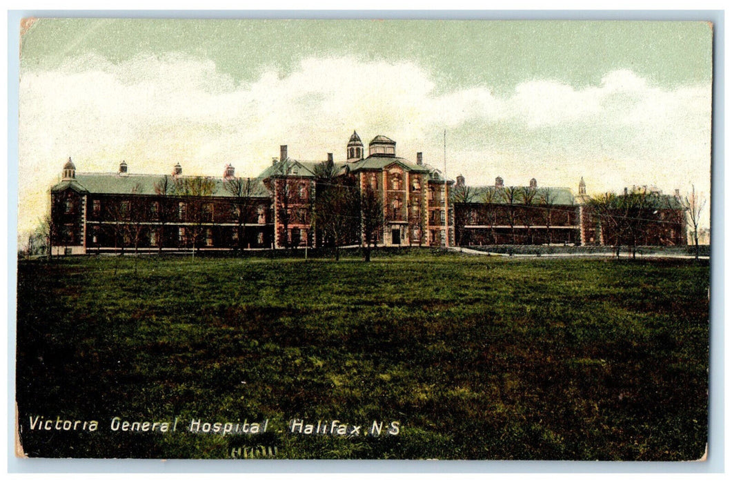 c1910 Victoria General Hospital Halifax Nova Scotia Canada Unposted Postcard