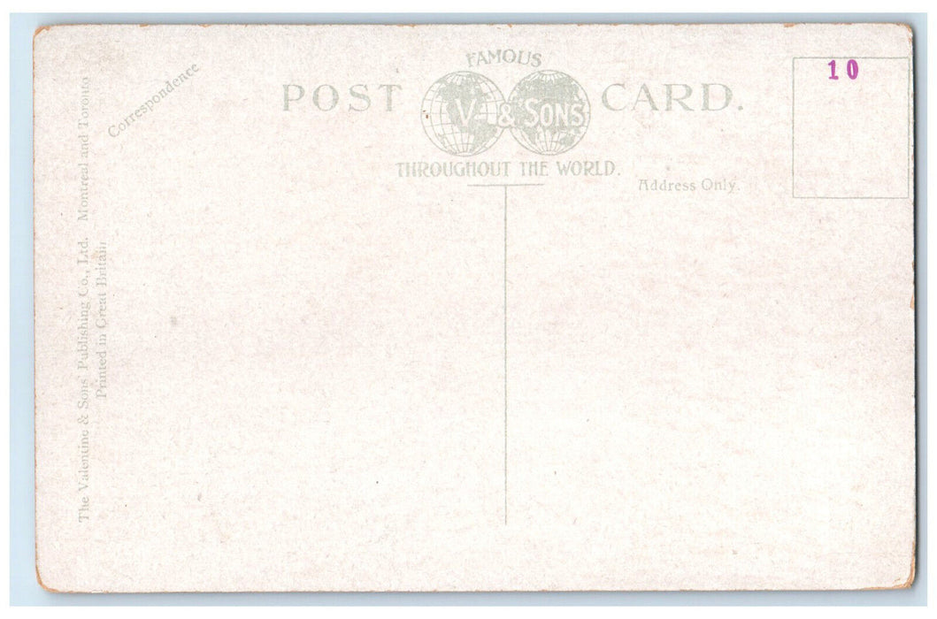 c1910 Canadian Pacific Railway Windsor Station Montreal Quebec Canada Postcard