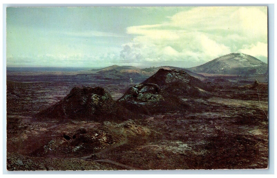 Scenic Spatter Cones In Craters Of The Moon National Park Arco Idaho ID Postcard