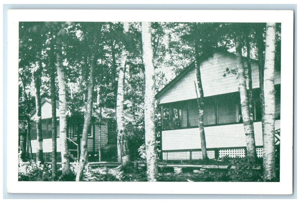 c1930's Cyr's Camp Rockwood Maine ME, Cottages And Cabins Vintage Postcard