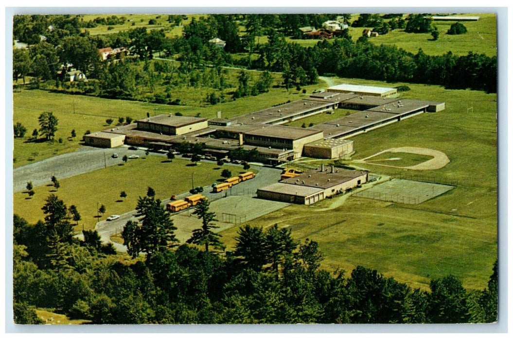 1969 Ballston Spa Junior Senior High School Grade Six Ballston Spa NY Postcard