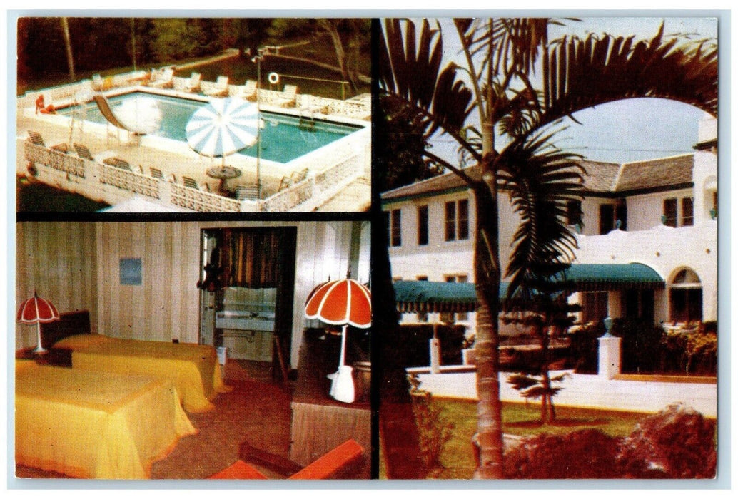 The Shangri La Health Resort Bonita Springs Florida FL Multiview Posted Postcard