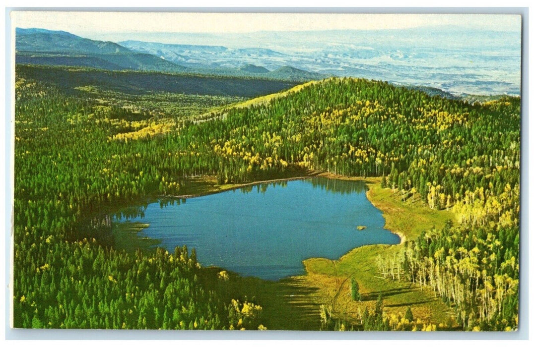 c1950's View Of Jemez Mountain Area Near Cuba New Mexico NM Vintage Postcard