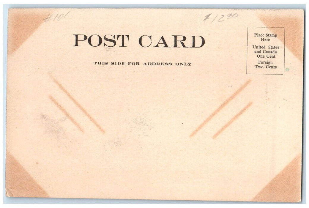 c1905 Front View Garfield County Court House Building Enid Oklahoma OK Postcard